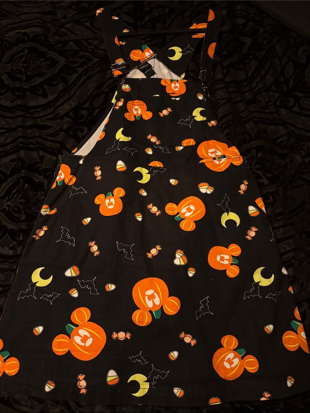 Halloween Mickey overall dress
